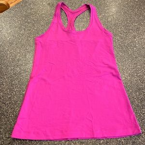 Lululemon Cool Racerback Tank. Pink. Size 6.
